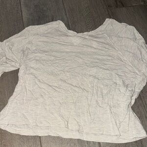 Women's Casual Cream Top